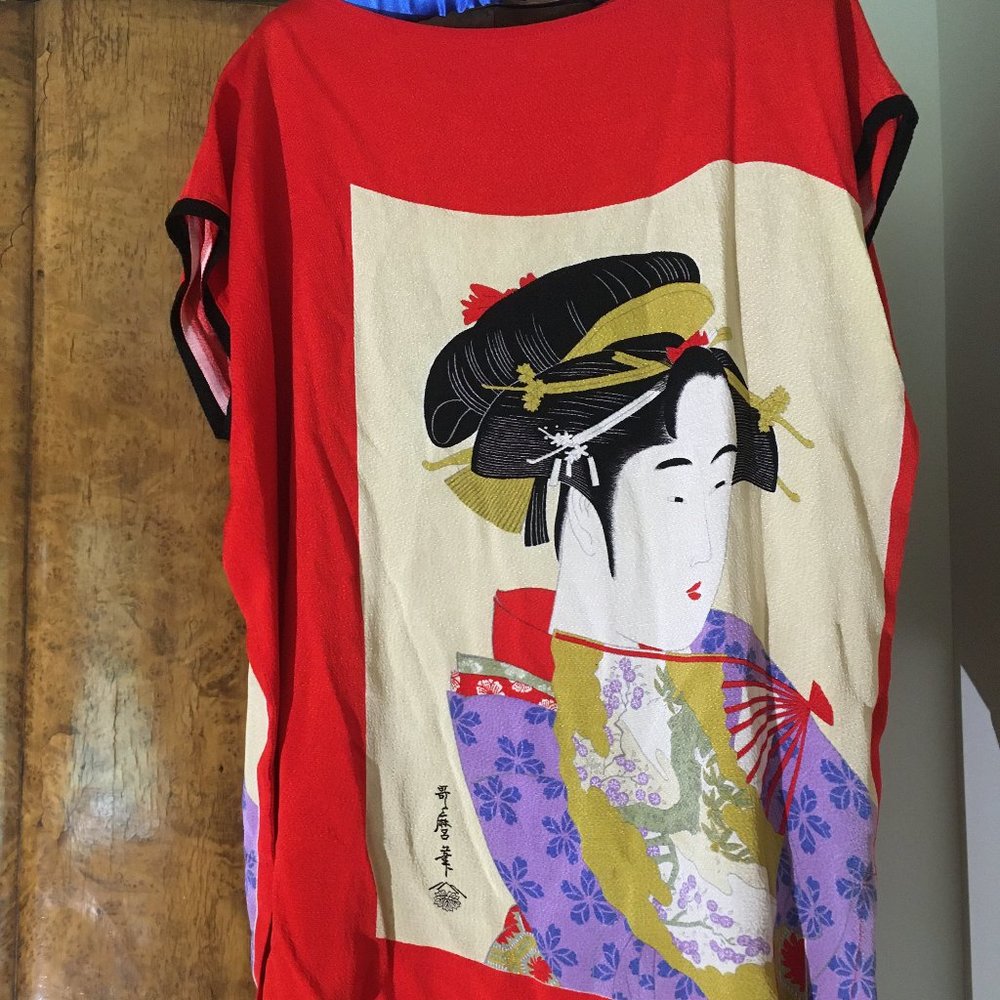 Yako Beverly Hills vintage Geisha tunic